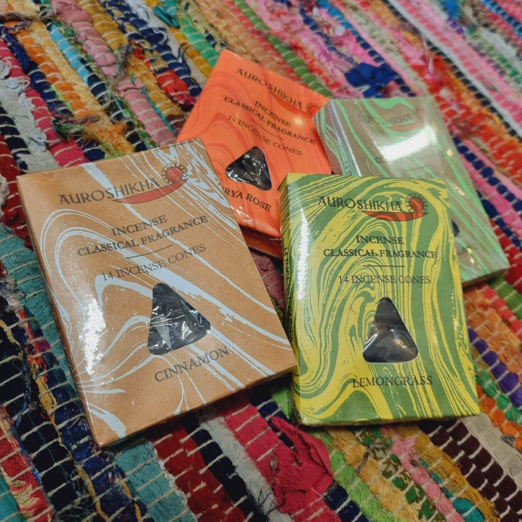 Āuroshikhā Incense Cone Packs