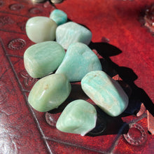 Load image into Gallery viewer, Amazonite Tumbled Stone ~ Spell Work for Health ~ Happiness Positivity &amp; Change