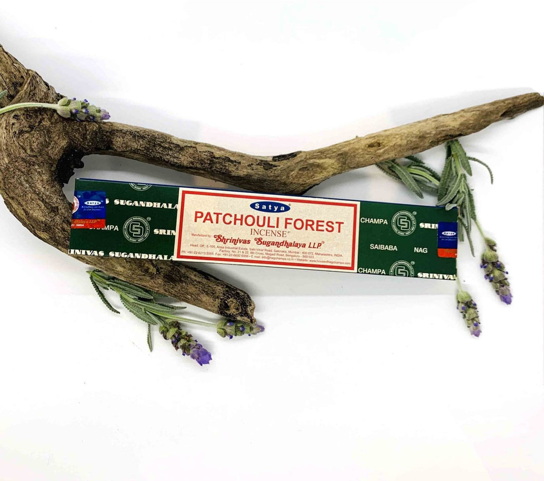 Satya Patchouli Forest Incense Sticks