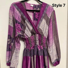 Load image into Gallery viewer, Sari Silk Gypsy Dress - Maxi Dress / Festival Wear
