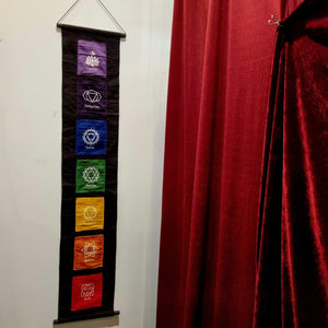 7 Chakra Wall Banner