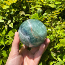 Load image into Gallery viewer, Rainbow Fluorite Sphere #1
