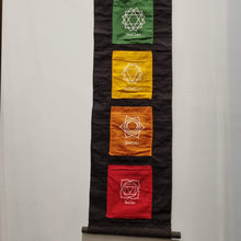Load image into Gallery viewer, 7 Chakra Wall Banner