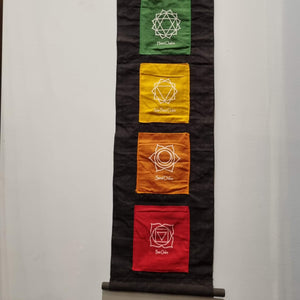 7 Chakra Wall Banner