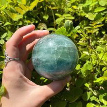 Load image into Gallery viewer, Rainbow Fluorite Sphere #1