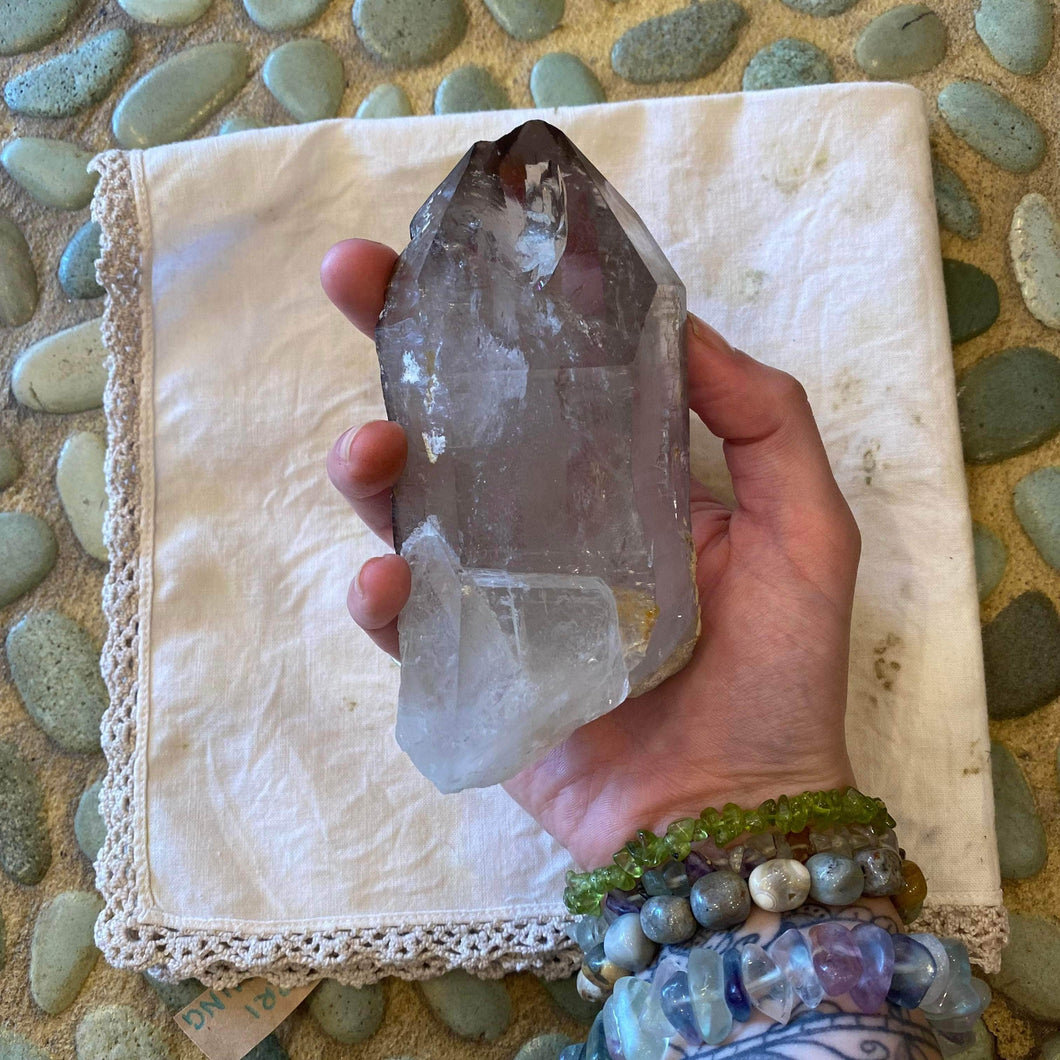 Himalayan All Natural Large Clear Quartz Point