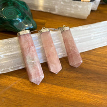 Load image into Gallery viewer, Pink Calcite Pendants