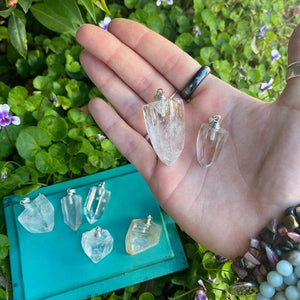 Himalayan Clear Quartz Pendant ~ Intuitively Chosen For You
