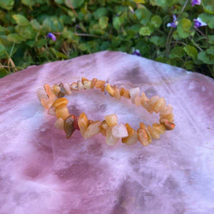 Aragonite Chip Bracelet