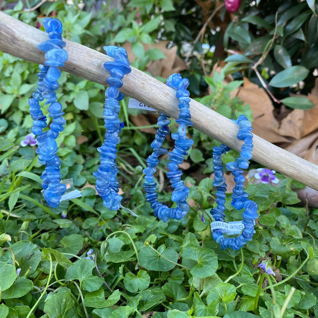 Blue Kyanite Chip Bracelet