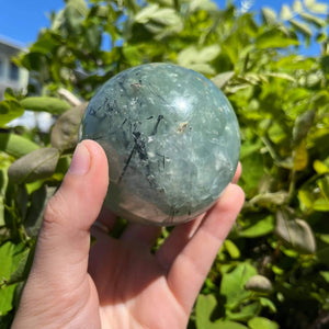 Prehnite sphere