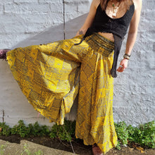 Load image into Gallery viewer, Sari Silk Flare Pants - Australian Stock Amazing Prices