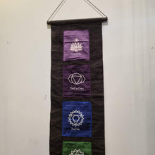 Load image into Gallery viewer, 7 Chakra Wall Banner