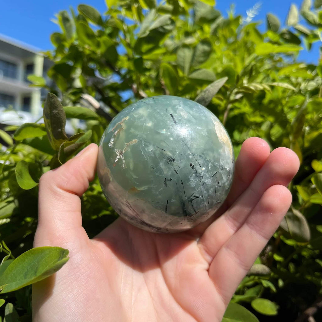 Prehnite sphere