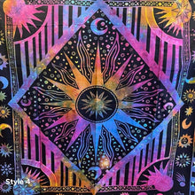 Load image into Gallery viewer, Boho Tye Dye Hippie Bed Sheet /Throw / Wall Hangings