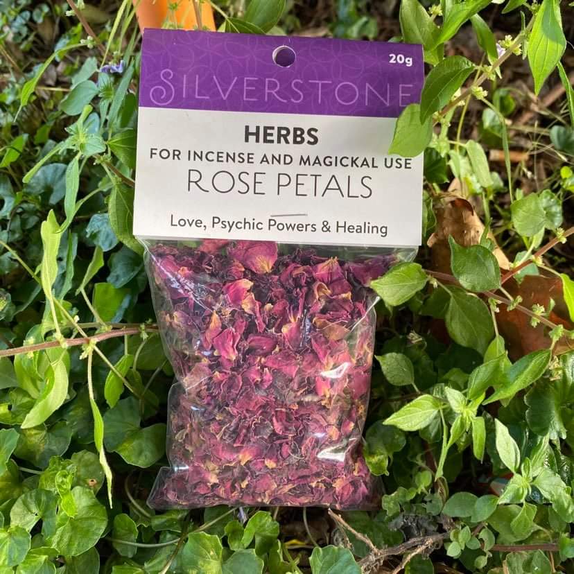 Rose Petals ~ Tea ~ Dried herbs ~ Magic ~
