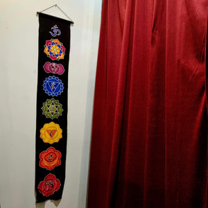 7 Chakra Wall Banner