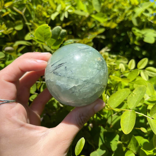 Prehnite sphere
